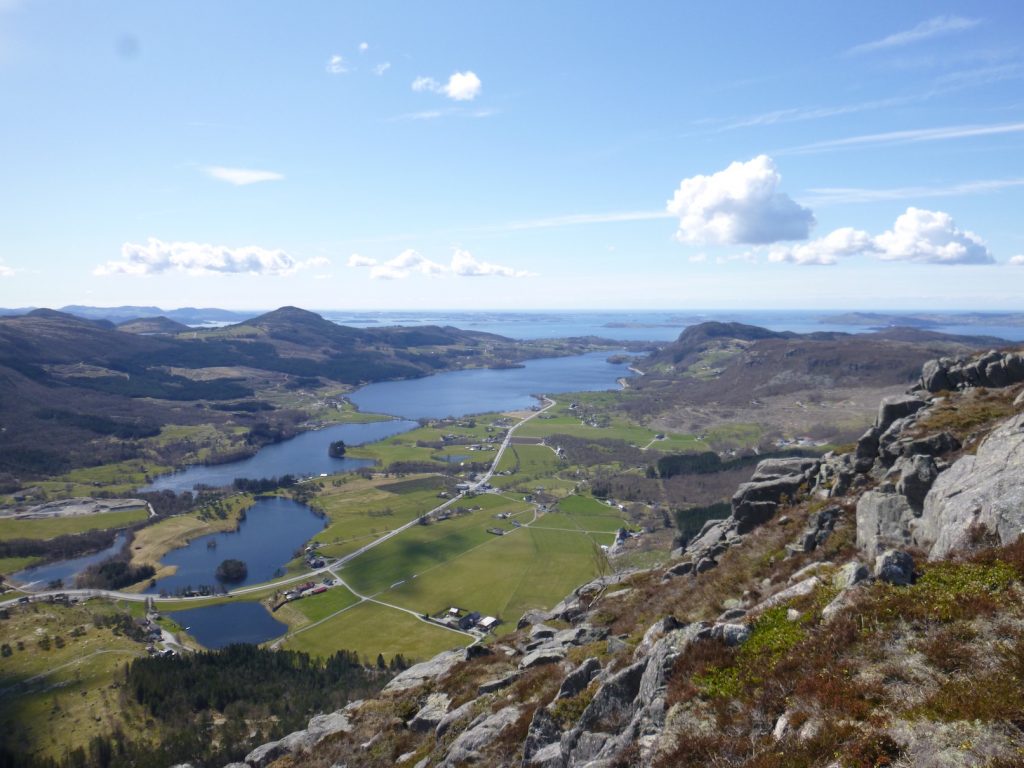 Utsikt fra Topphøna